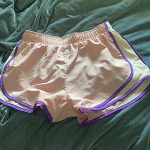 Nike Dri-Fit Shorts Pink and Purple